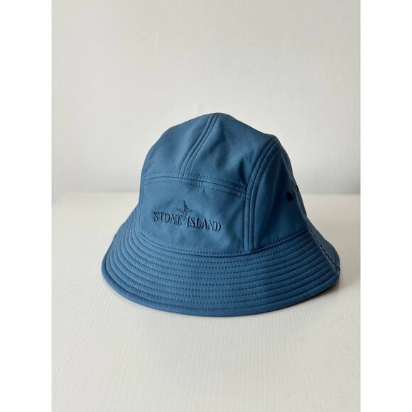 NWT Stone Island Bucket Hat Fleece Water-Resistant Nylon - Picture 1 of 10